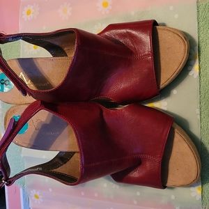 A2Aerosole wedge heels sandal.